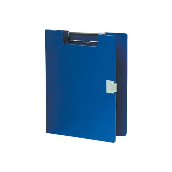 Omnimed Standard Covered Poly Clipboard, 10"W x 13"H, Blue